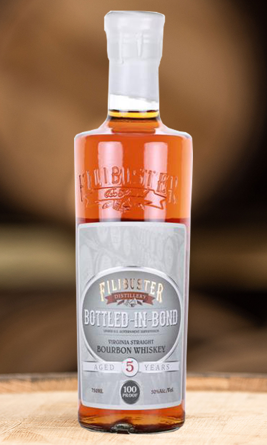 Filibuster Bottled in Bond Bourbon Whiskey 750ml